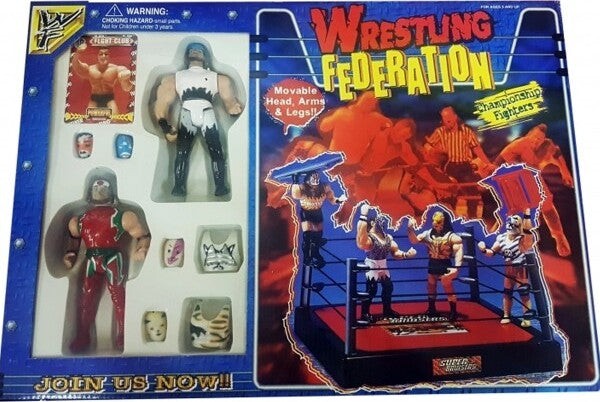 Gioco Wrestling Federation Action Figures Ring 2 Campioni Maschere Combattimento Giochi e giocattoli/Giochi da tavola di società e accessori/Giochi da tavolo/Giochi di società Trade Shop italia - Napoli, Commerciovirtuoso.it