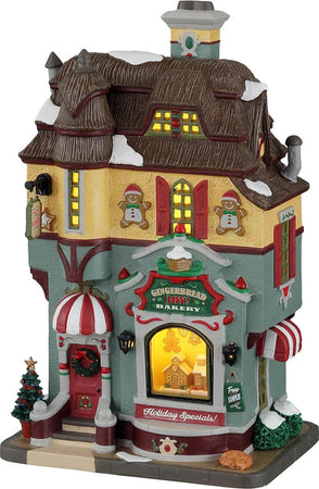 Gioia di Pan di Zenzero, edificio illuminato per villaggio di Natale in porcellana Casa e cucina/Decorazioni per interni/Addobbi e decorazioni per ricorrenze/Decorazioni natalizie/Oggettistica MagiediNatale.it - Altamura, Commerciovirtuoso.it