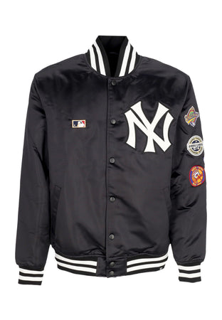 47 BRAND Giubbotto Bomber Uomo Mlb Multi Kingsland Jacket Neyyan Jet Black da uomo