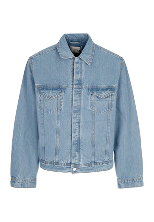 ARTE Giubbotto Jeans Uomo Bird Back Jacket Bleach da uomo