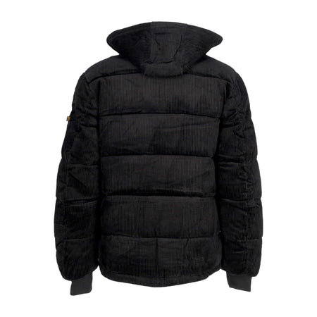 ALPHA INDUSTRIES Giubbotto Uomo Puffer Cord Black da uomo