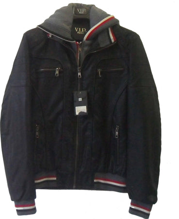 Giubotto da uomo VIP MILANO art. 21551 giubbino sportivo con cappuccio removibile e zip impermeabile giubbino uomo L'Orchidea - Siderno, Commerciovirtuoso.it