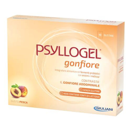 Psyllogel Gonfiore Pesca10Bust