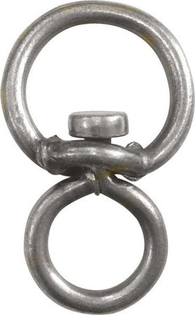 Givolare per catena del cane in acciaio zincato anti torsione a due anelli Prodotti per animali domestici/Cani/Collari imbracature e guinzagli/Guinzagli/Guinzagli base La Zappa - Altamura, Commerciovirtuoso.it