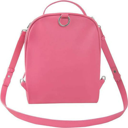 Gm Zaino Donna Nuovo Borchie Borchiata Zainetto Pelle Casual Rosa Franco Cosimo Panini