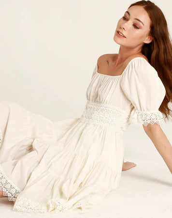 GOA GOA | Abito corto in cotone Moda/Donna/Abbigliamento/Vestiti/Casual You Store - Messina, Commerciovirtuoso.it