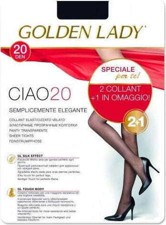 Golden Lady 3 Collant Ciao 20 Denari Nero Moda/Donna/Abbigliamento/Calze e collant/Calze Scontolo.net - Potenza, Commerciovirtuoso.it