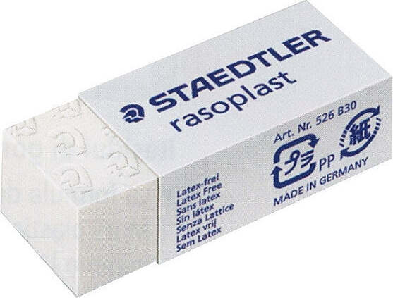 Gomma-Rasoplast-Bianca-526-B30-30-pezzi-Staedtler