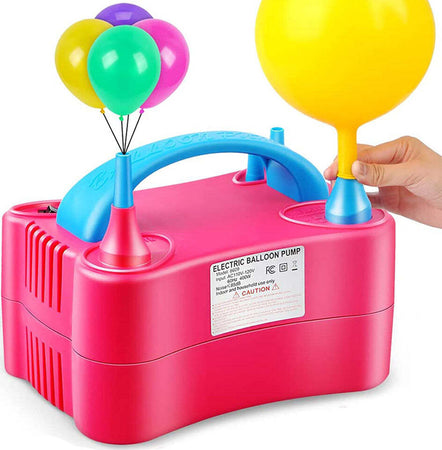 Gonfiatore-Elettrico-Gonfia-Palloncini-Pompa-400W-4-Beccucci-Per-Party-Feste