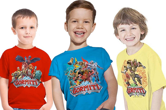 Gormiti-T-Shirt-3/4-Anni-Giochi-Preziosi