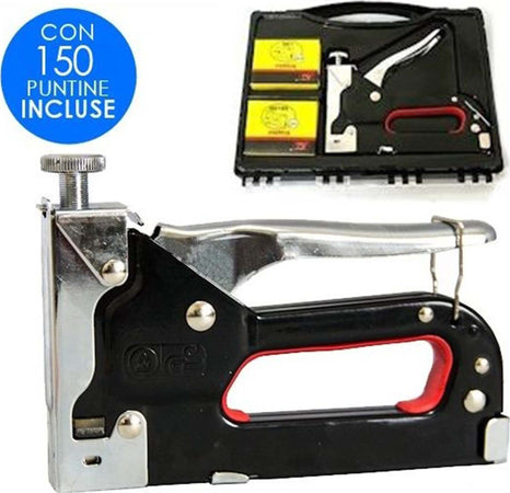 GRAFFETTATRICE SPILLATRICE SPARAPUNTI 3 IN 1 MECCANICA POTENTE IN ACCIAIO Fai da te/Utensili elettrici e a mano/Utensili a mano/Cucitrici e fissatrici Trade Shop italia - Napoli, Commerciovirtuoso.it