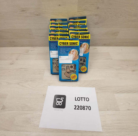 Grande Lotto Stock materiale elettrico elettronico per non udenti dismesso nuovo usato misto da rivendere 220870