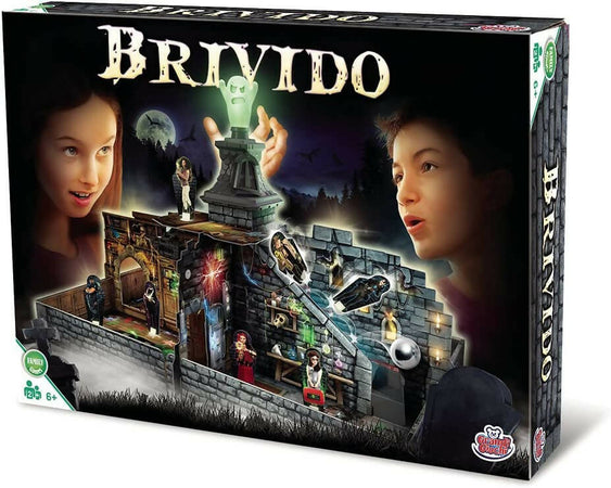 Grandi Giochi Rivido Brivido Gioco Da Tavolo Con Personaggi E Fantasma Che Si Illumina Al Buio