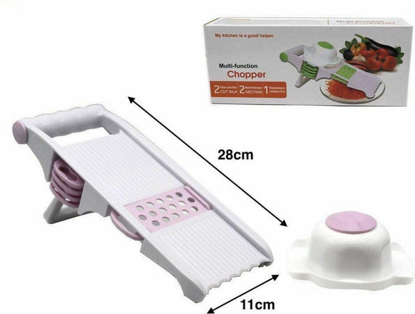 Grattugia Affettatrice Multiuso 5in1 Lame Mandolina Frutta Verdura Formaggi Casa, arredamento e bricolage > Cucina > Affettaverdure Trade Shop italia - Napoli, Commerciovirtuoso.it