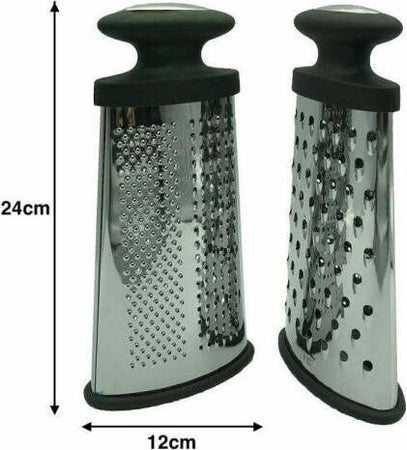 Grattugia-Manuale-2-Facce-In-Acciaio-Inox-Frutta-Verdura-Formaggio