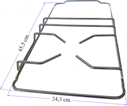 GRIGLIA 1 FUOCO + VUOTO PIASTRA ELETTRICA PIANO COTTURA FRANKE 45,5 X 24,3 CM Casa e cucina/Grandi elettrodomestici/Accessori e parti di ricambio/Ricambi e accessori per piani cottura/Griglie per piani cottura Rossi Ricambi - Venetico Marina, Commerciovirtuoso.it