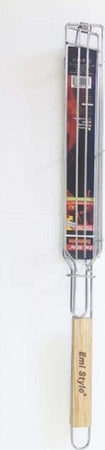 Griglia-Barbecue-Per-Salsicce-Wurstel-Hot-Dog-Grill-Antiaderente-Fornacella-Brace