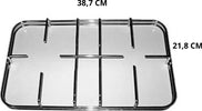 Griglia-cucina-Nardi-in-acciaio-inox-2-fuochi-per-38,7-x-21,8-cm