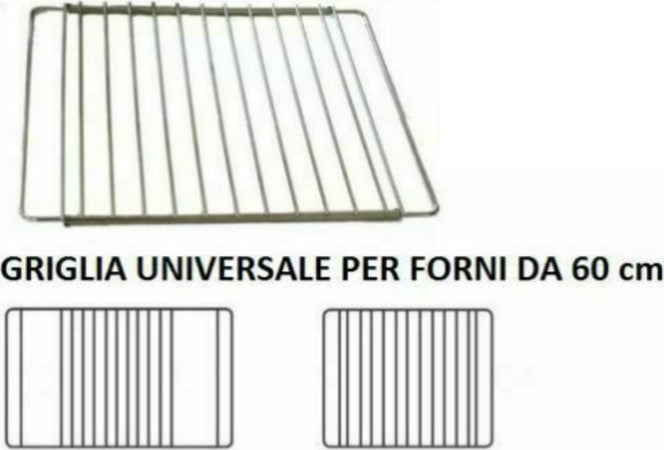 GRIGLIA RIPIANO REGOLABILE PER FORNO DA 60 cm - UNIVERSALE - ACCIAIO CROMATO Casa e cucina/Grandi elettrodomestici/Accessori e parti di ricambio/Ricambi e accessori per forni/Graticole per forni Rossi Ricambi - Venetico Marina, Commerciovirtuoso.it