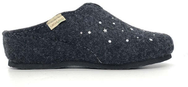 GRUNLAND Ciabatta chiusa donna Gaby Antracite