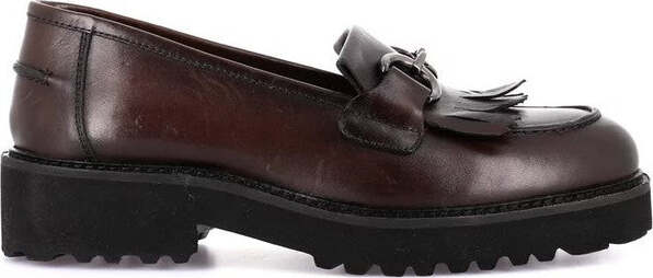 Grunland-mocassino-donna-Aure-in-pelle-testa-di-moro-con-nappine-SC4225