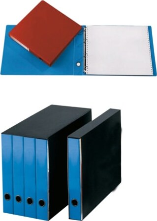 Gruppo 4 portatabulati - ad anelli - dorso 5 cm - 31 5x29 cm - azzurro - Cartotecnica del Garda Cancelleria e prodotti per ufficio/Archivio ufficio e accessori per scrivania/Raccoglitori e accessori per raccoglitori/Raccoglitori/Portalistini Eurocartuccia - Pavullo, Commerciovirtuoso.it