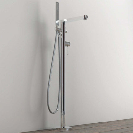 Gruppo Vasca 003 Rubinetto Incasso A Pavimento Per Vasche Free Standing In Ottone Design Fai da te/Attrezzature per cucine e bagni/Attrezzature per bagni/Rubinetti per docce e vasche da bagno e parti/Rubinetti per vasca Ogomondo - Martina Franca, Commerciovirtuoso.it