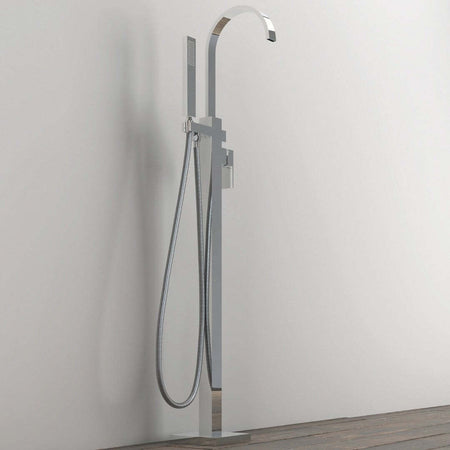 Gruppo Vasca 005 Rubinetto Incasso A Pavimento Per Vasche Free Standing In Ottone Design Fai da te/Attrezzature per cucine e bagni/Attrezzature per bagni/Rubinetti per docce e vasche da bagno e parti/Rubinetti per vasca Ogomondo - Martina Franca, Commerciovirtuoso.it
