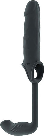 Guaina per Pene con Stimolatore Anale Nera Prolunga fallica Stretchy Penis Exten And Plug – Grey Salute e cura della persona/Erotismo e contraccezione/Sex toys/Guaine e prolunghe per il pene Kondorama - Martinsicuro, Commerciovirtuoso.it