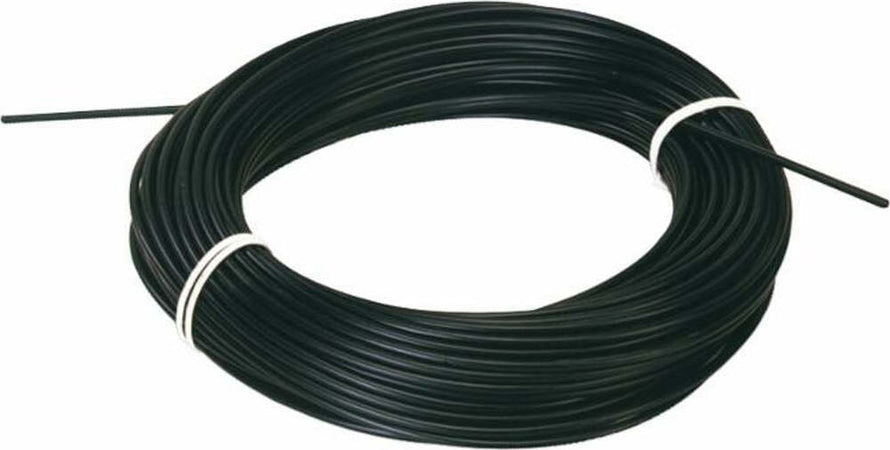 Guaina plastificata nera ø 10mm
