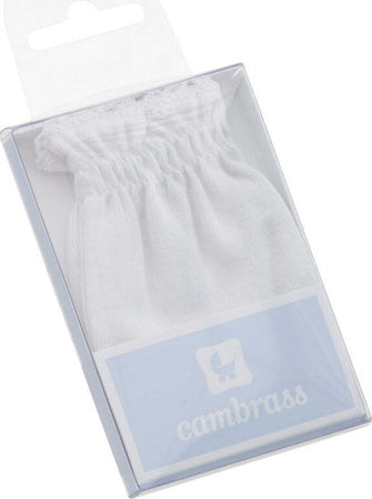 Guanti per Neonato Liso Bianco Moda/Prima infanzia/Abbigliamento/Accessori per bambina/Guanti e manopole La Casa Del Bebè - Napoli, Commerciovirtuoso.it