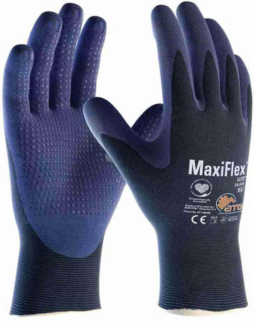 GUANTO ATG MAXIFLEX ELITE 4121 RIV.PALMO PUNT.