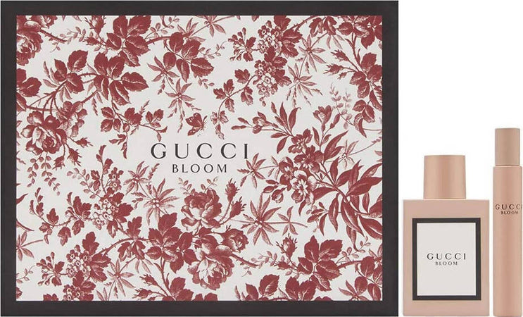 Gucci Bloom Set Profumo Donna, Gucci Bloom Eau De Parfum Spray 50ml Bloom Eau De Parfum Roll On 7,4ml Cofanetto Gucci per Lei profumo SG Store - Nicosia, Commerciovirtuoso.it