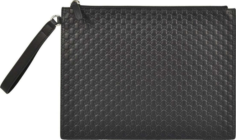 Gucci-Borsa-a-Mano-Pouch-Nera-Uomo-Microguccissima-Mod.-544477-BMJ1N-1000-da-uomo