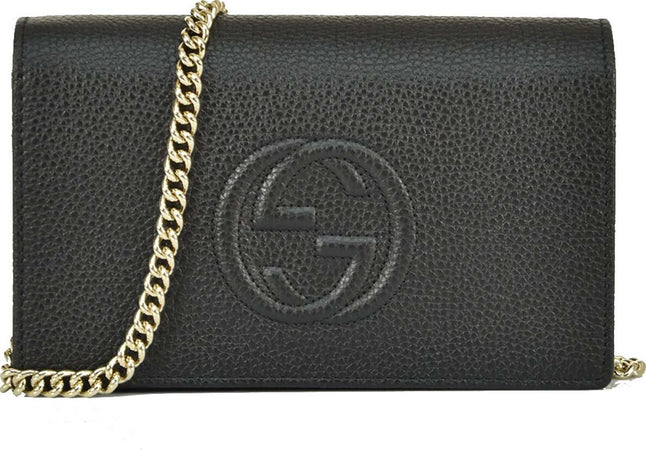 Gucci-Borsa-Soho-a-Mano-Nera-Donna-Pelle-Cellarius-Mod.-598211-A7M0G-1000-da-donna