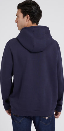 Guess-Front-patch-Felpa-Con-Cappuccio-Uomo-Felpa-Blu-Maxi-Logo-Guess