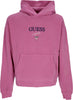 GUESS-ORIGINALS-Felpa-Cappuccio-Uomo-Go-Baker-Logo-Hoodie-Distressed-Damson-Multi-da-uomo