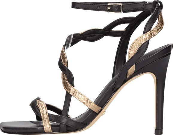 Guess-Sandali-Nero-platino-da-donna