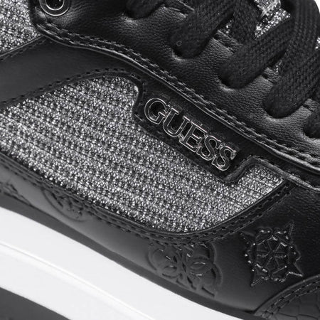 Guess Sneakers Donna Con Zeppa Fl5hns Pel12 Hansin Runner Scarpe Sportive Lacci Suola in Gomma Maxi Plateau 5.5cm Sneaker Platform Logo Lurex Moda/Donna/Scarpe/Sneaker e scarpe sportive/Sneaker casual Euforia - Bronte, Commerciovirtuoso.it