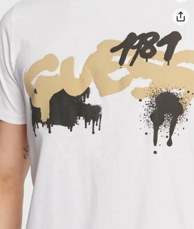 Guess T-shirt Uomo Maglia Cotone Jersey Stretch Logo Moda/Uomo/Abbigliamento/T-shirt polo e camicie/T-shirt Euforia - Bronte, Commerciovirtuoso.it