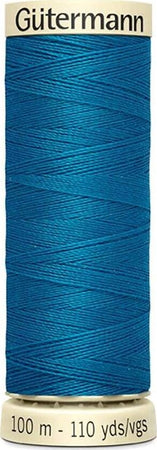 GUTERMANN---100mt---FILO-PER-CUCITO-100%-POLIESTERE---COLORE-AZZURRO-25