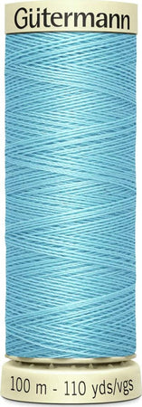 GUTERMANN---100mt---FILO-PER-CUCITO-100%-POLIESTERE---COLORE-CELESTE-196