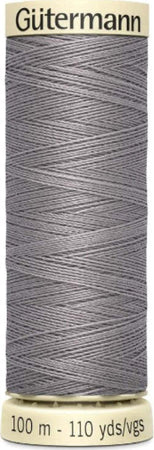 GUTERMANN---100mt---FILO-PER-CUCITO-100%-POLIESTERE---COLORE-GRIGIO-ARGENTO-493