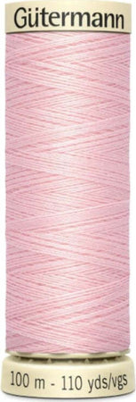 GUTERMANN---100mt---FILO-PER-CUCITO-100%-POLIESTERE---COLORE-ROSA-MAIALINO-659