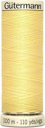 GUTERMANN---100mt---FILO-PER-CUCITO-100%-POLIESTERE---COLORE-SORBETTO-AL-LIMONE-578