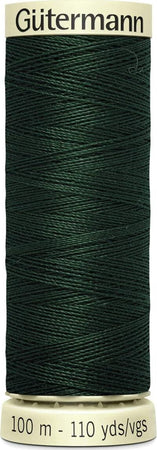 GUTERMANN---100mt---FILO-PER-CUCITO-100%-POLIESTERE---COLORE-VERDE-SPINACI-472