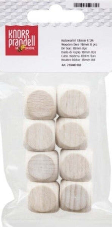 GUTERMANN---DADO-IN-LEGNO-18MM-8PZ