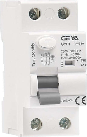 GYL9 Interruttore automatico di dispersione a terra di tipo CA (ELCB) Interruttore differenziale (RCD)