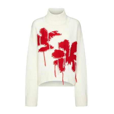 DONDUP maglie donna dondup - dolcevita - bianco da donna