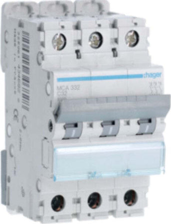 HAGER---INTERUTTORE-AUTOMATICO-MAGNETOTERMICO-MCA-332-C32